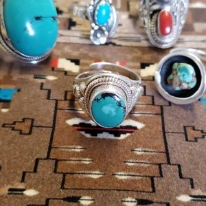 Sterling Silver Turquoise Ring 😍